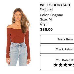 Revolve X Wells Bodysuit *perfect condition*